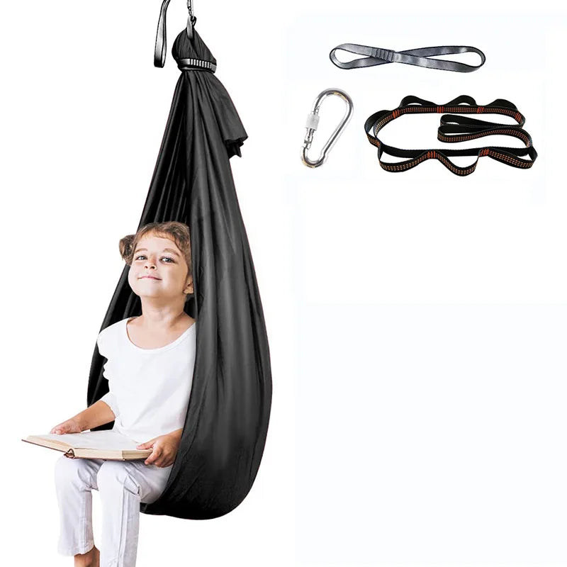 Sensory Swing: Children's Sensory Therapy Swing - Indoor/Outdoor Hammock