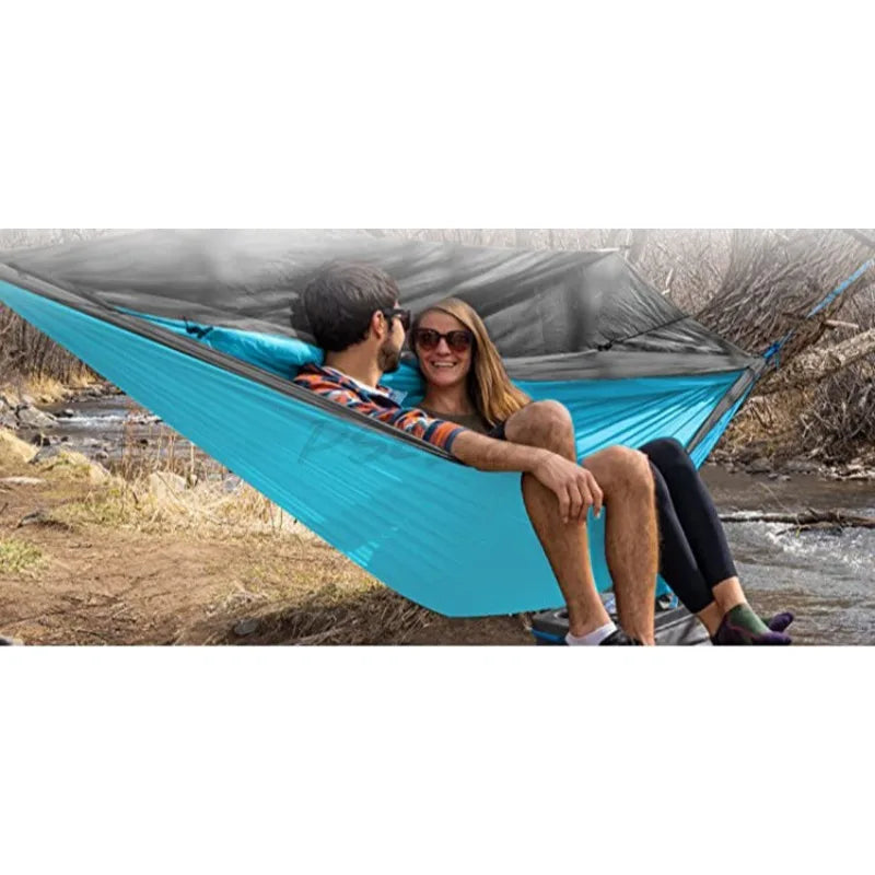 Outdoor Hammock: Portable 2-Person Parachute Cloth