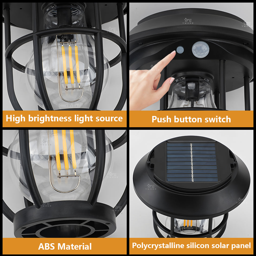LED Outdoor Solar Pathway Lights: IP65 Waterproof Dusk to Dawn