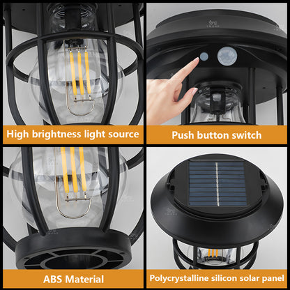LED Outdoor Solar Pathway Lights: IP65 Waterproof Dusk to Dawn