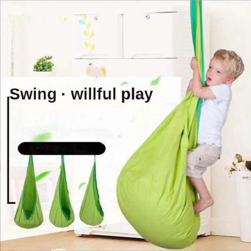 Pod Swing Seat Set: Indoor/Outdoor Child Hammock