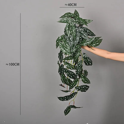 100cm Large Artificial Hanging Plants Fake Hanging Vines for Indoor Outdoor Decoration Wedding Party Christmas Decor 2026