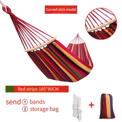 Camping Hammock with Bag & Tree Tie