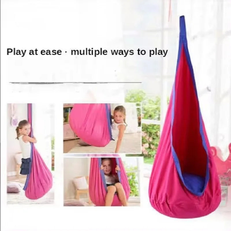 Pod Swing Seat Set: Indoor/Outdoor Child Hammock