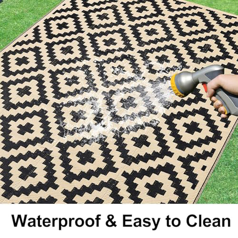 Outdoor Carpet: Reversible Outdoor RV Mat - Waterproof, Non-Slip Rug
