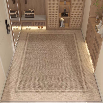 Outdoor Rug: Crystal Velvet Checkered Carpet - Soft, Slip-Resistant Decor