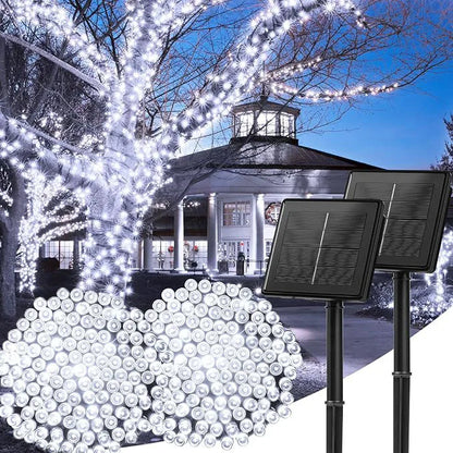 Solar String Lights 30/100 LED 8 Modes for Festivals