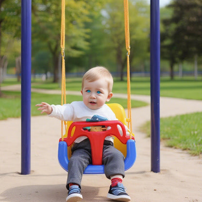 Swing Seat: Outdoor Toddler Swing Chair - Adjustable & Safe Play Fun