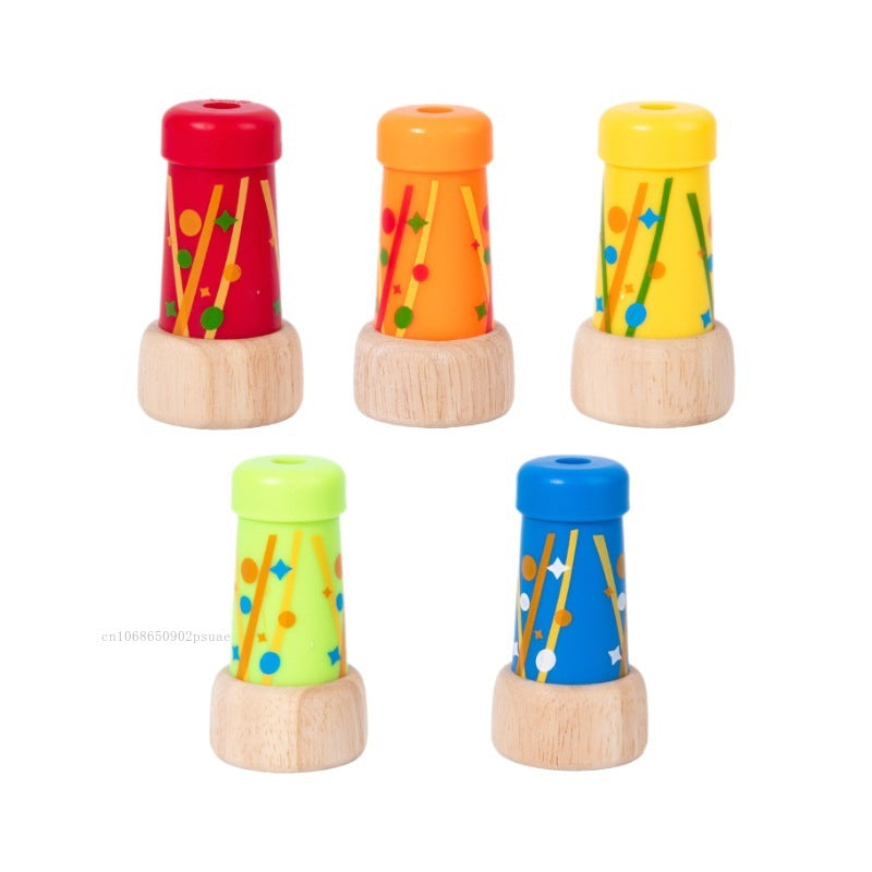 Kaleidoscope Toy: Classic Wooden Kaleidoscope Toy for Kids
