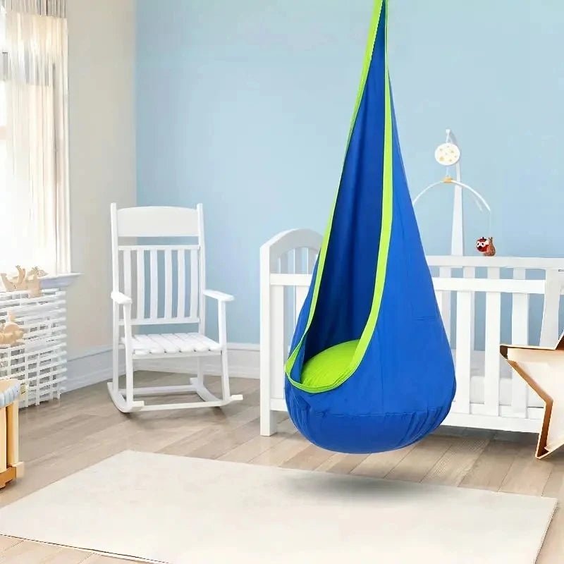 Pod Swing Seat Set: Indoor/Outdoor Child Hammock