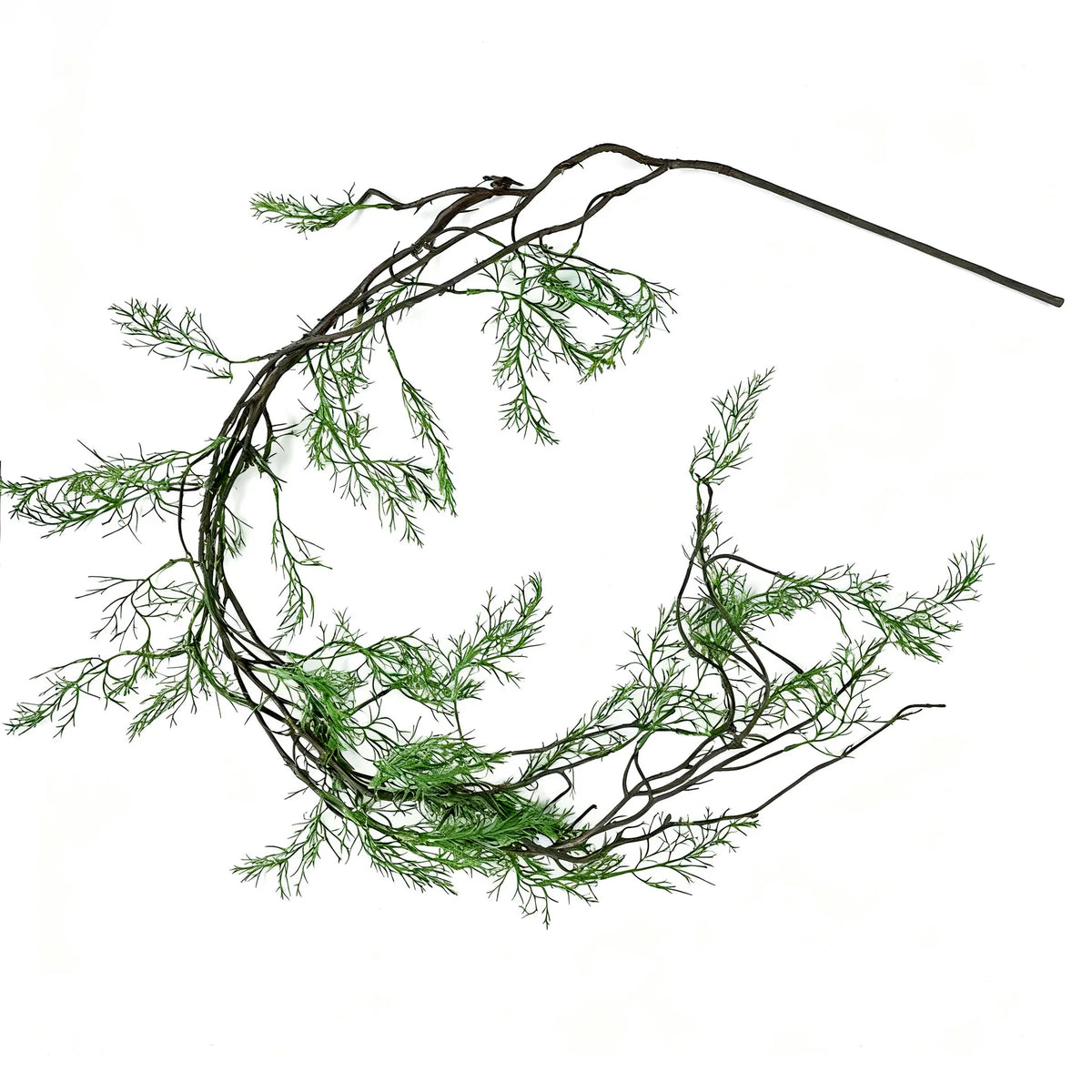 1PCS140 Cm Artificial Plant Black Bone Mango Hanging Vine Home Garden Decoration Wedding Party DIY Simulation Plant Green Ivy